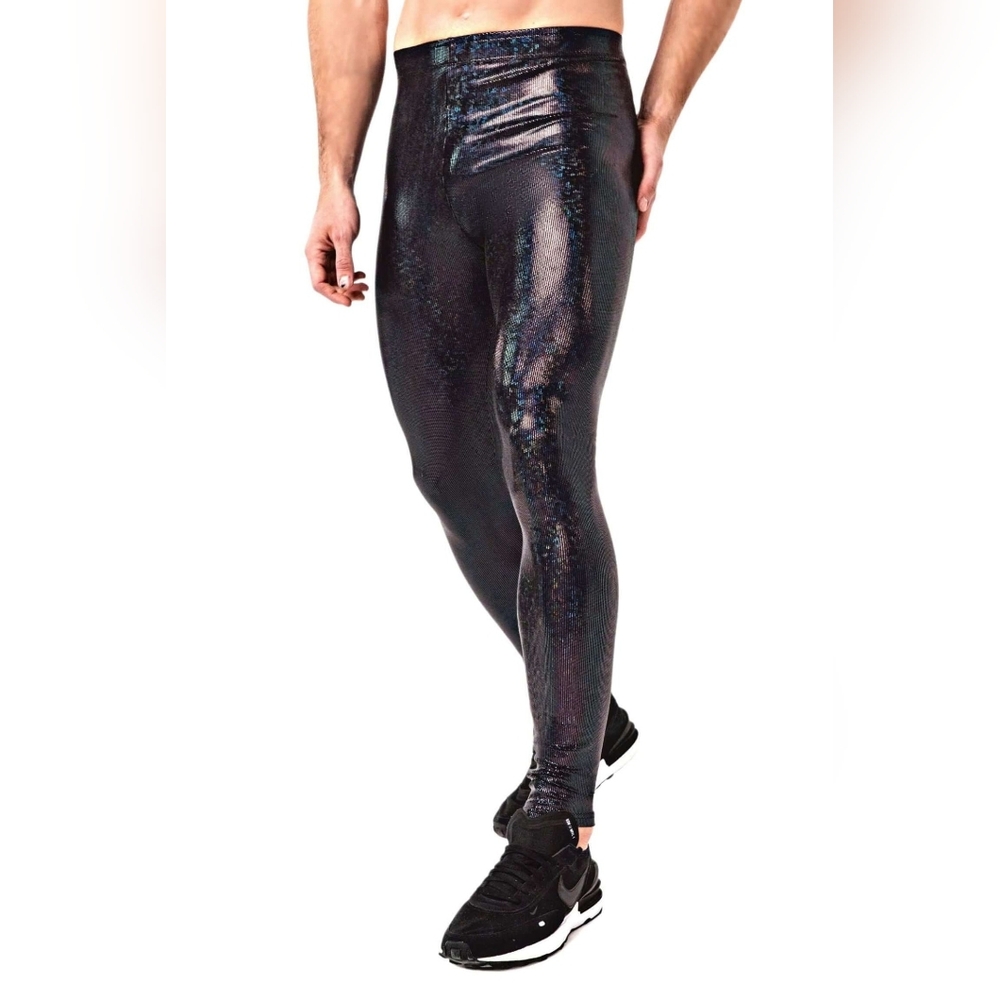 Shiny Black Leggings